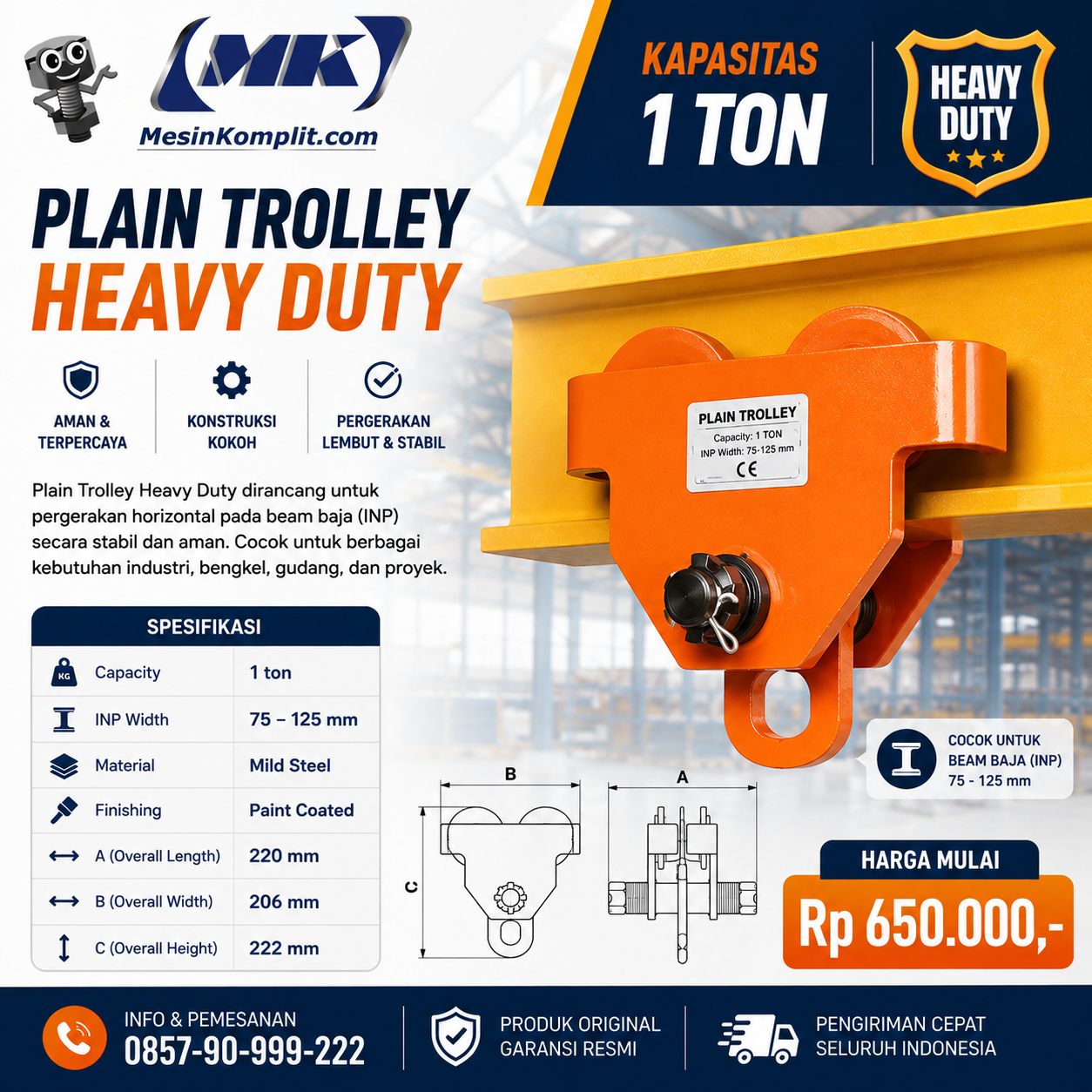 Manual Plain Trolley...